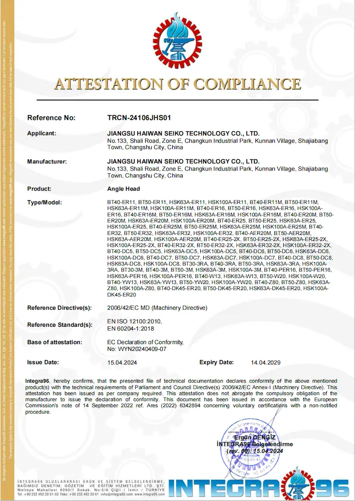 ISO 9001 Certificate