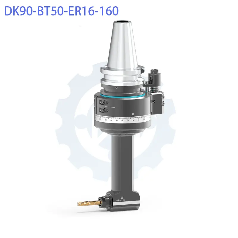 heavy duty 90° right angle head (dk90 bt50 er series)