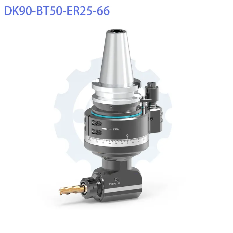 heavy duty 90° right angle head (dk90 bt50 er series)