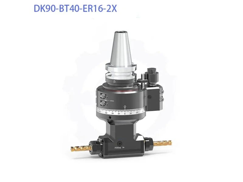 dk90 bt40 er16 2x dual output right angle head